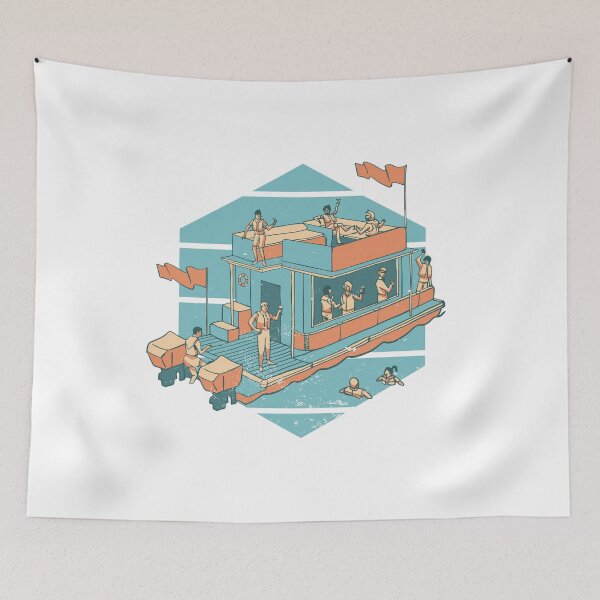 Item preview, party-boat-summer-holiday designed and sold by JAMALSTORE92.