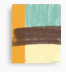 Retro Block Canvas Print