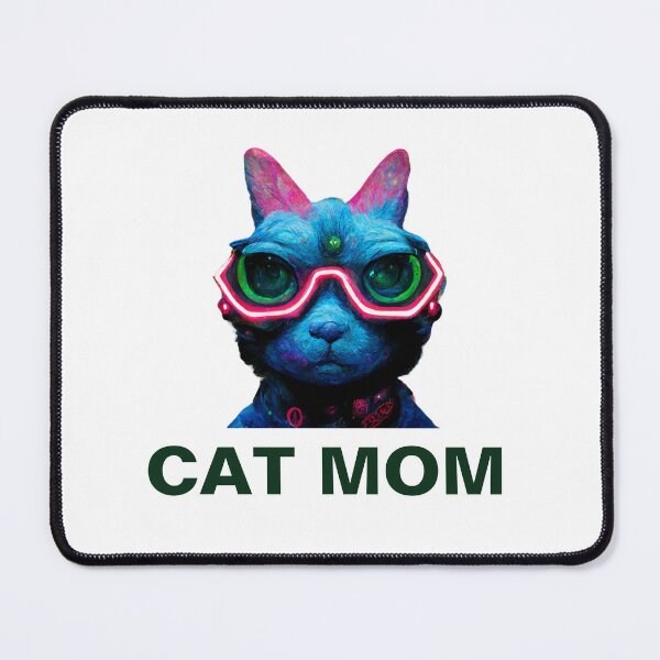 Item preview, funky neon cat mom aesthetic designed and sold by cocomelon168.