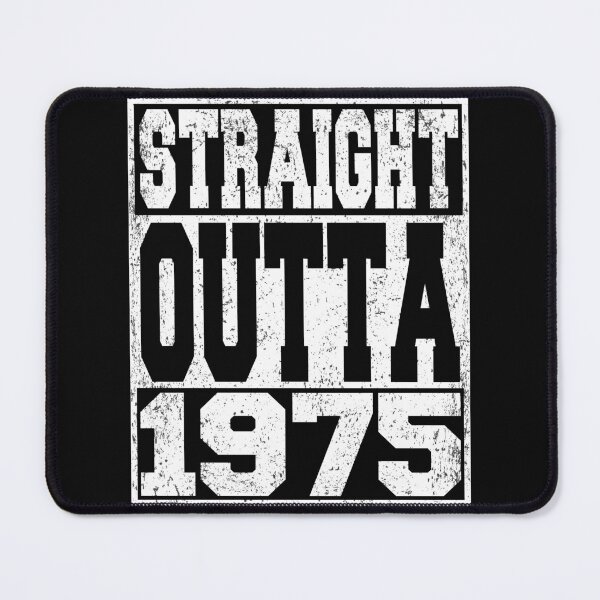 Item preview, Straight Outta 1975 Birthday Anniversary designed and sold by ARTZ84.