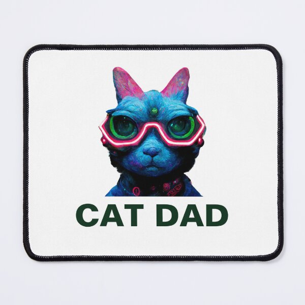 Item preview, Copy of funky neon cat dad aesthetic designed and sold by cocomelon168.
