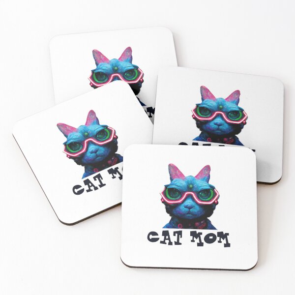 Item preview, funky neon cat dad aesthetic designed and sold by cocomelon168.