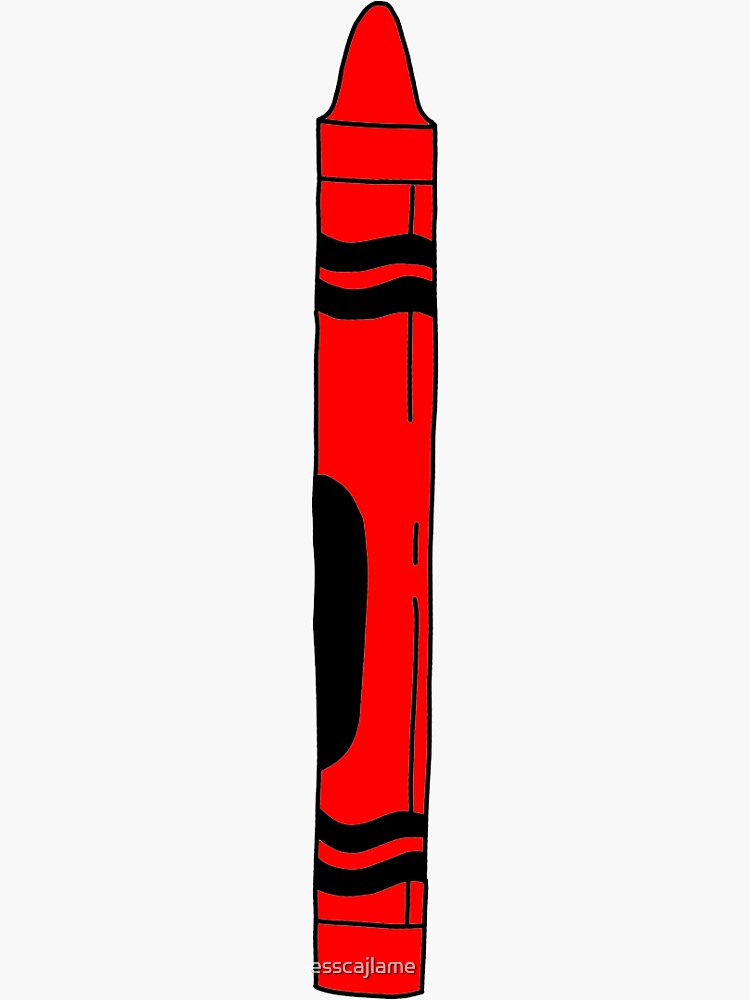 Red Crayon Clipart