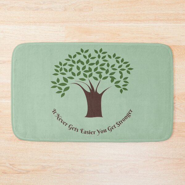Item preview, It Never Gets Easier You Get Stronger designed and sold by CarlottaLai.