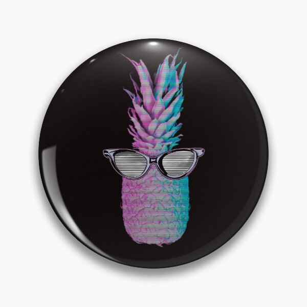Item preview, Trendy Retro Pineapple wearing Cat Eye Sunglasses Sunnies designed and sold by SlayItHonestly.