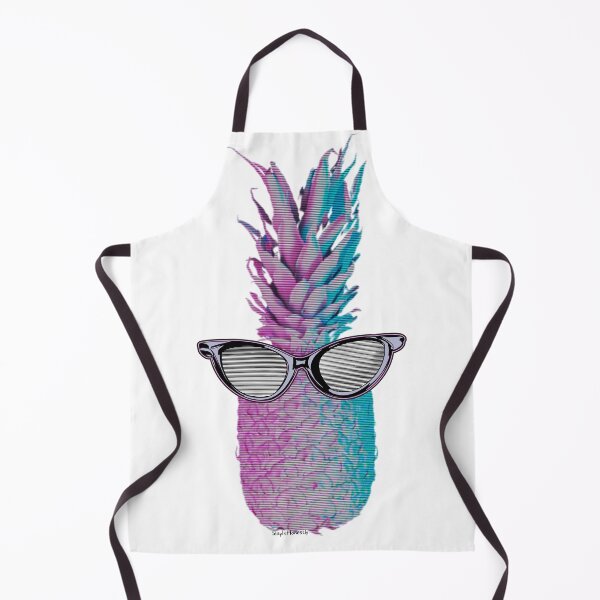 Item preview, Trendy Retro Pineapple wearing Cat Eye Sunglasses Sunnies designed and sold by SlayItHonestly.