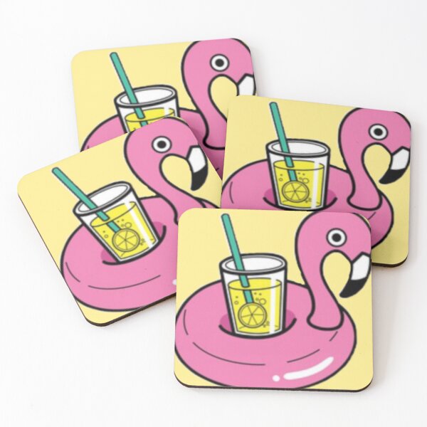 Aperçu de l'œuvre Conception d'été cocktail flamant rose créée et vendue par sreckov-desig.