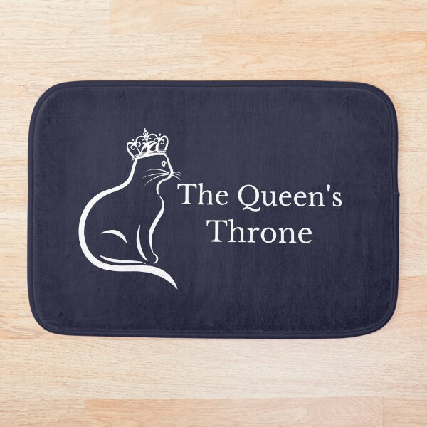 Artikelvorschau, The Queen's Throne Cat Pet Bed Funny Royal Spoiled International Cat Day entworfen und verkauft von InterpreTees.