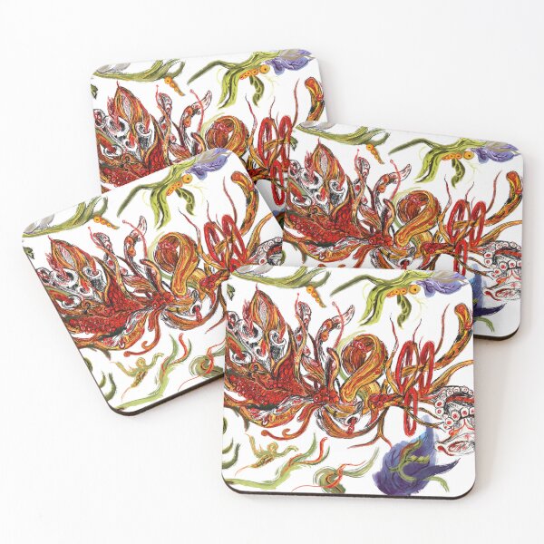 Item preview, Copy of Chthonic Petrykivka - white  designed and sold by AerachnaNagren.