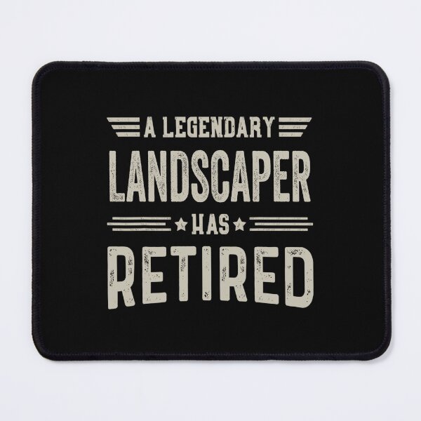 Item preview, The Legendary landscaper Has Retired T Shirt, landscaper Retirement Party Gift, Legend, Retiring Birthday Christmas Gift designed and sold by xlnv.