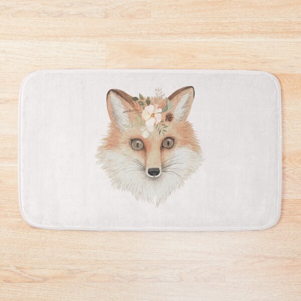 Item preview, Watercolor Fox Face designed and sold by HappyLifeCreate.