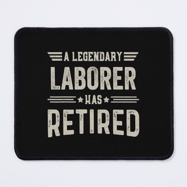 Item preview, The Legendary laborer Has Retired T Shirt, laborer Retirement Party Gift, Legend, Retiring Birthday Christmas Gift designed and sold by xlnv.