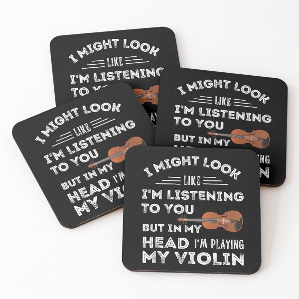 Item preview, I Might Look Like I'M Listening To You But In My Head I'M Playing My Violin For Funny Violin Player  designed and sold by Funwithmusic.