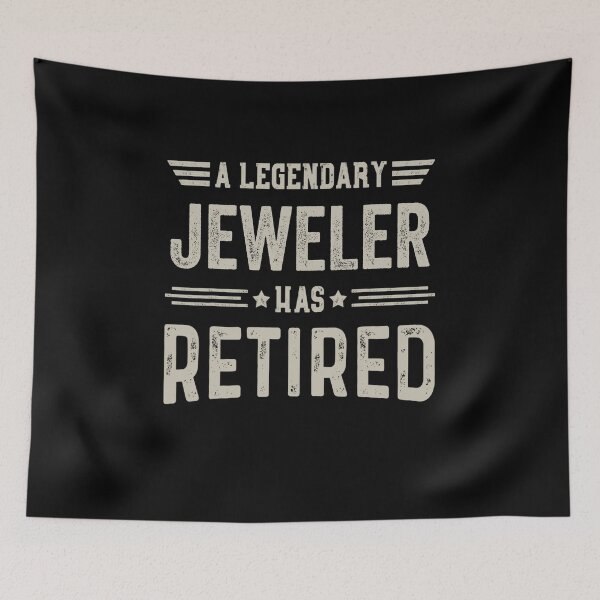 Item preview, The Legendary jeweler Has Retired T Shirt, jeweler Retirement Party Gift, Legend, Retiring Birthday Christmas Gift designed and sold by xlnv.