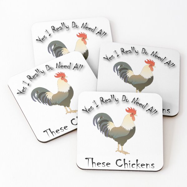 Item preview, Yes I Really Do Need All These Chickens designed and sold by stalin-LB.