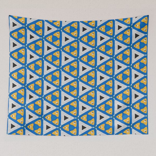 Item preview, Heartening and Audacious Sunshiny-Colored Regular Pattern 69 designed and sold by Shape-And-Color.