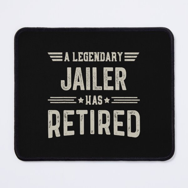 Item preview, The Legendary jailer Has Retired T Shirt, jailer Retirement Party Gift, Legend, Retiring Birthday Christmas Gift designed and sold by xlnv.