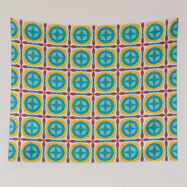Item preview, Heartening and Audacious Sunshiny-Colored Regular Pattern 71 designed and sold by Shape-And-Color.