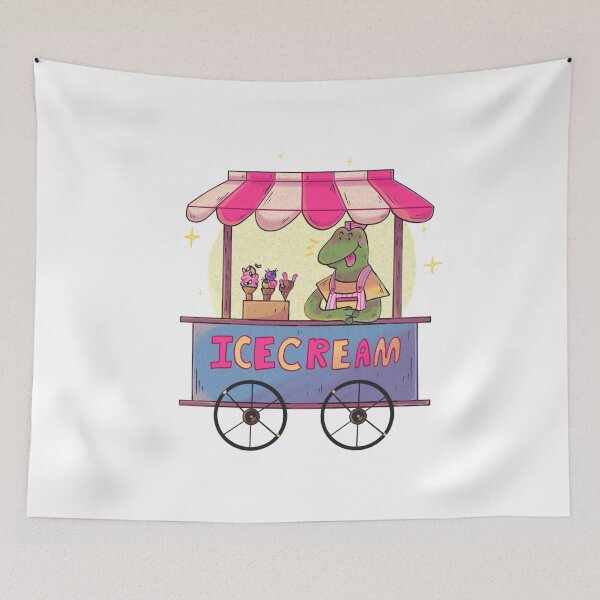 Item preview, Frog Icecream Man designed and sold by CEOofFrogs.