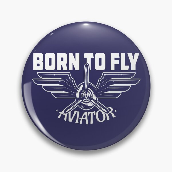 Pinback Button - Born To Fly
