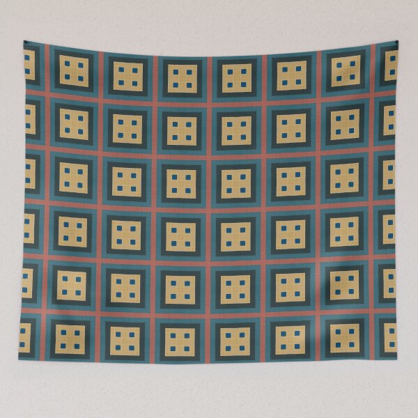 Item preview, Heartening and Audacious Sunshiny-Colored Regular Pattern 73 designed and sold by Shape-And-Color.