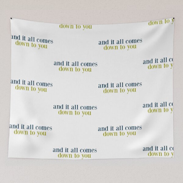 Item preview, and it all comes down to you  designed and sold by pnkrose.