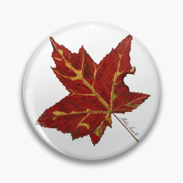 Item preview, Maple leaf illustration, autumn colours designed and sold by Malu-Iriarte.