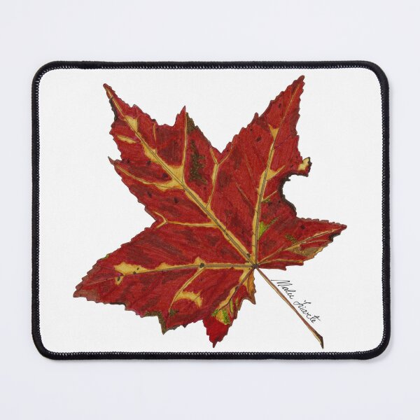 Item preview, Maple leaf illustration, autumn colours designed and sold by Malu-Iriarte.