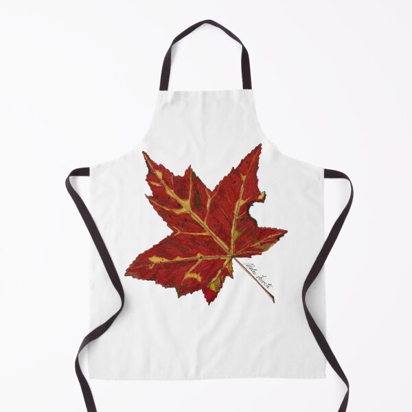 Item preview, Maple leaf illustration, autumn colours designed and sold by Malu-Iriarte.