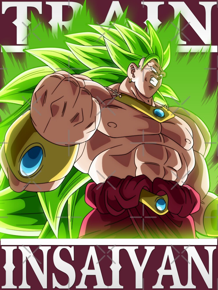 Dragon Ball Z - Broly Super Saiyan Poster by POP-Mania