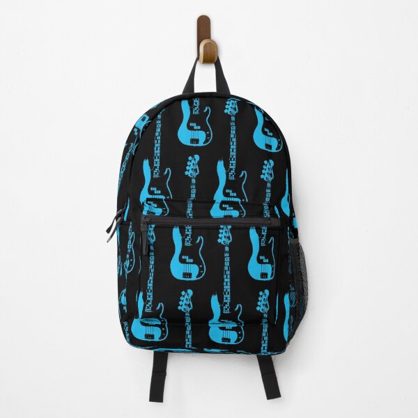 Item preview, Bass Guitar Cutout - Blue designed and sold by QuarterMoon.