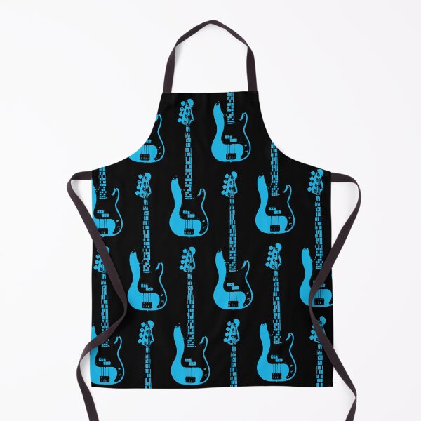 Item preview, Bass Guitar Cutout - Blue designed and sold by QuarterMoon.