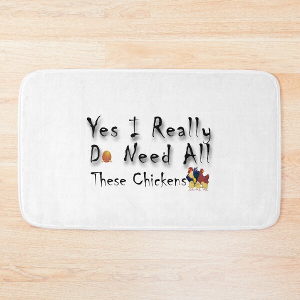 Item preview, Yes I Really Do Need All These Chickens designed and sold by stalin-LB.