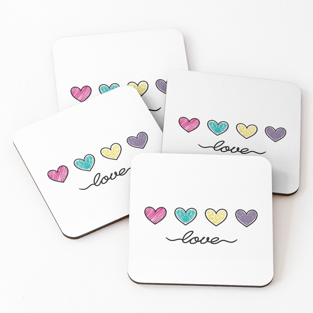 Item preview, Coasters (Set of 4) designed and sold by Rousetta.