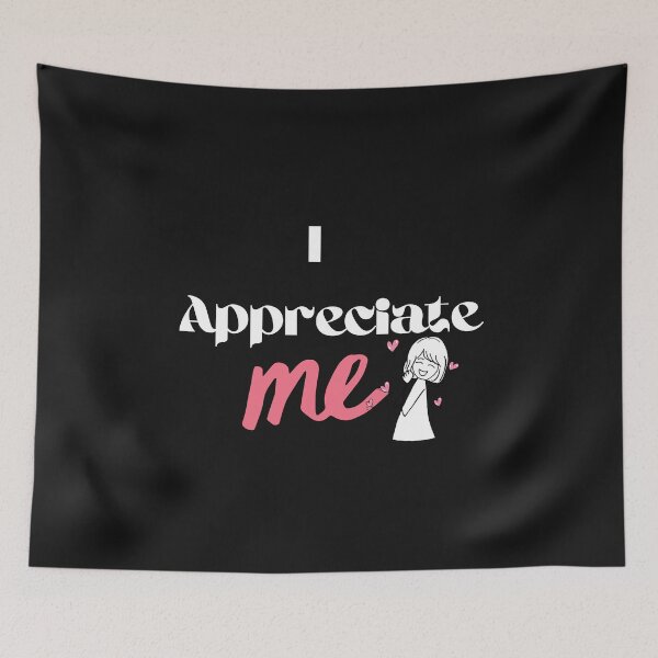 Item preview, I Appreciate Me! - White lettering  designed and sold by TheMajesTee.