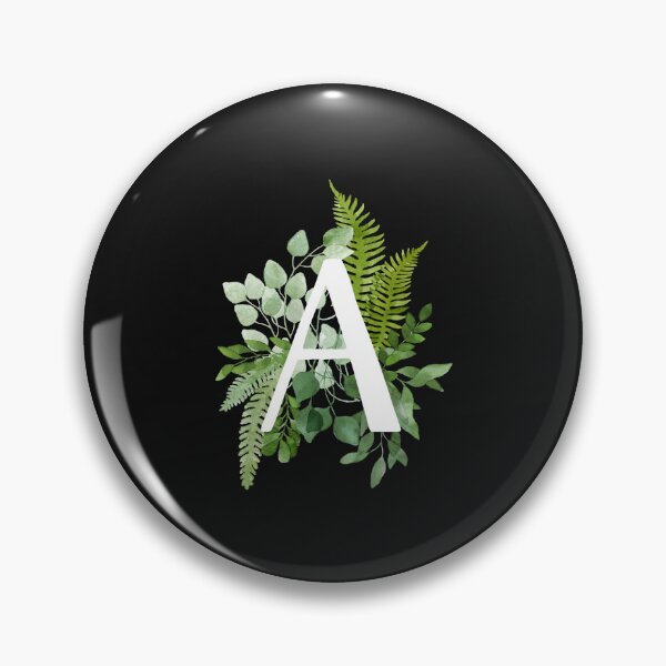 Item preview,  Letter A Botanical Design designed and sold by DoodlesnPoodles.