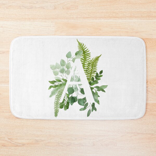 Item preview,  Letter A Botanical Design designed and sold by DoodlesnPoodles.