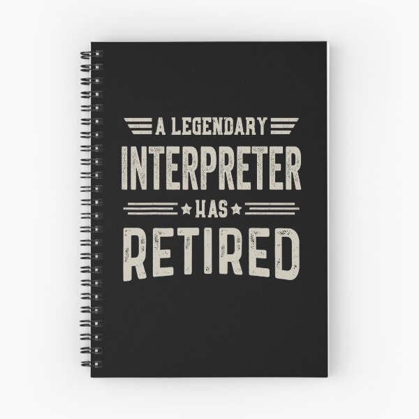 Item preview, The Legendary interpreter Has Retired T Shirt, interpreter Retirement Party Gift, Legend, Retiring Birthday Christmas Gift designed and sold by xlnv.