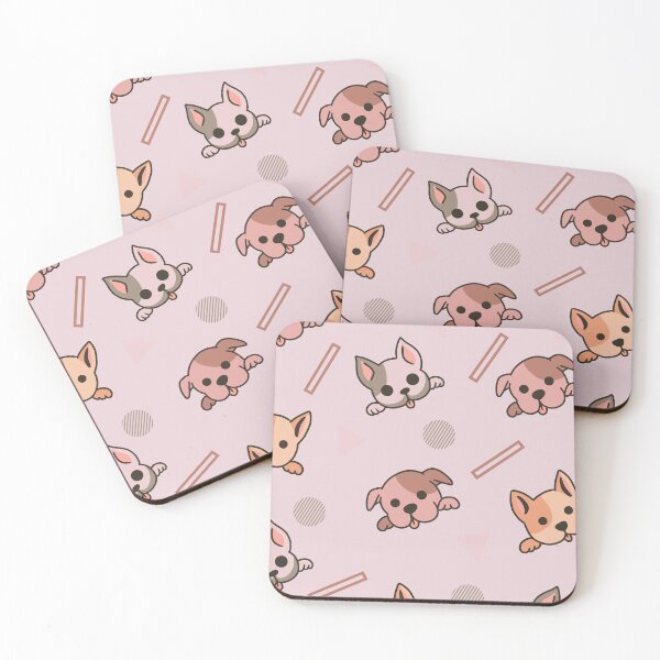 Item preview, Cute Puppy Faces Pattern designed and sold by HappyLifeCreate.
