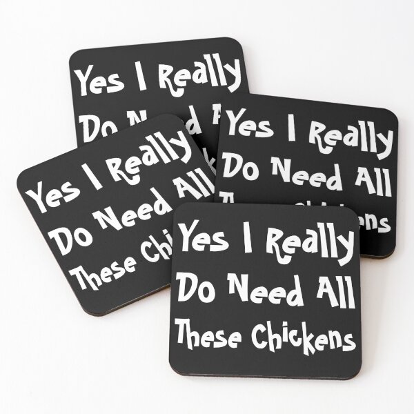 Item preview, Yes I Really Do Need All These Chickens designed and sold by stalin-LB.