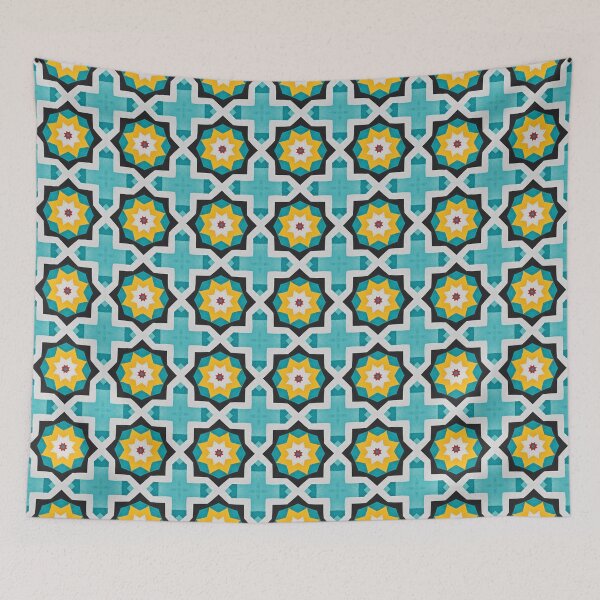 Item preview, Heartening and Audacious Sunshiny-Colored Regular Pattern 80 designed and sold by Shape-And-Color.