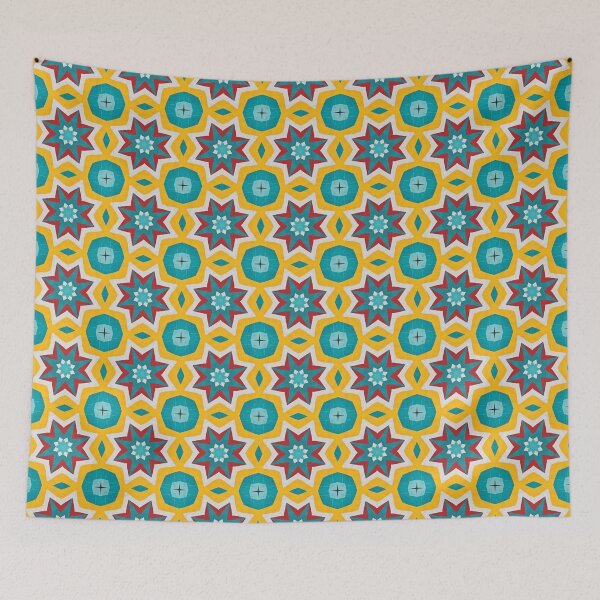 Item preview, Heartening and Audacious Sunshiny-Colored Regular Pattern 82 designed and sold by Shape-And-Color.