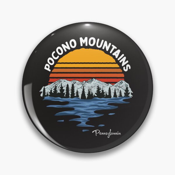 Item preview, Pocono Pennsylvania Mountains Sunset Art designed and sold by MrEddie10.