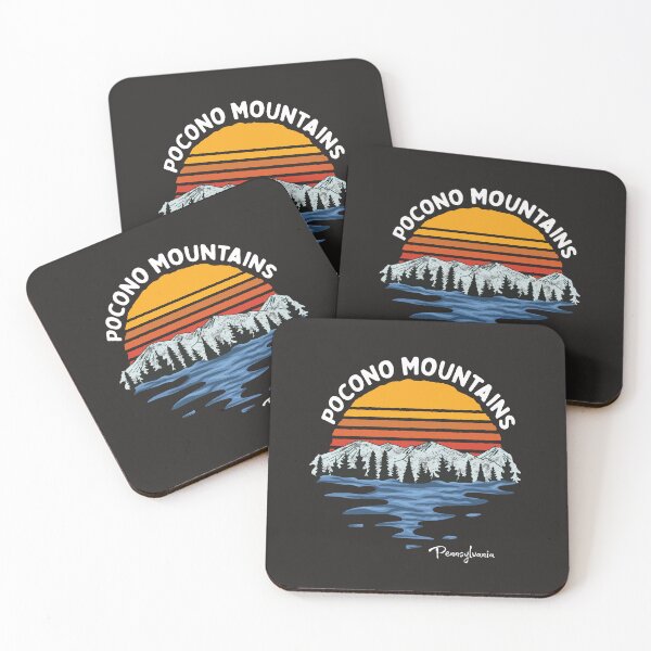 Item preview, Pocono Pennsylvania Mountains Sunset Art designed and sold by MrEddie10.