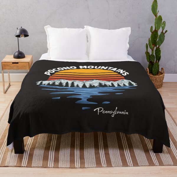 Item preview, Pocono Pennsylvania Mountains Sunset Art designed and sold by MrEddie10.