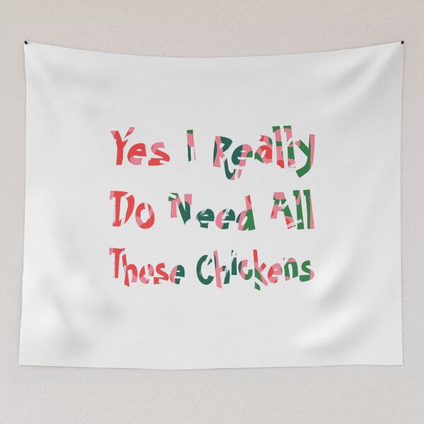 Item preview, Yes I Really Do Need All These Chickens designed and sold by stalin-LB.