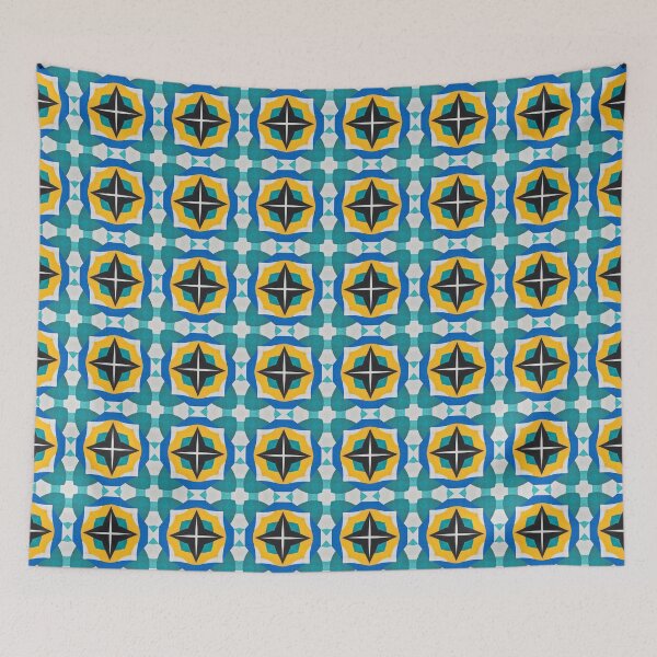 Item preview, Heartening and Audacious Sunshiny-Colored Regular Pattern 84 designed and sold by Shape-And-Color.