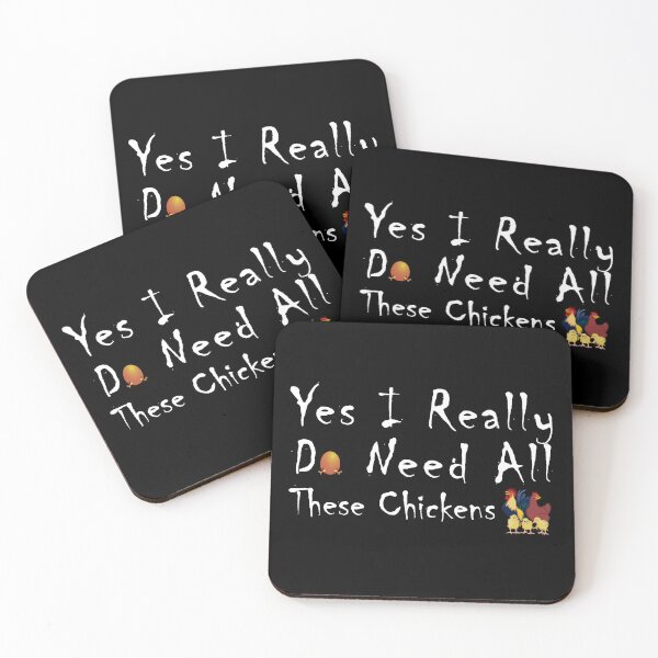 Item preview, Yes I Really Do Need All These Chickens designed and sold by stalin-LB.