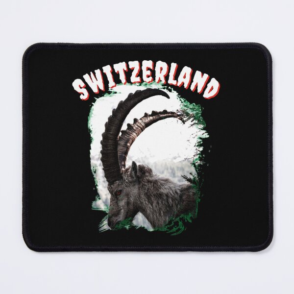 Item preview, Switzerland Alpine ibex Schweiz the Alps designed and sold by Swissstore.