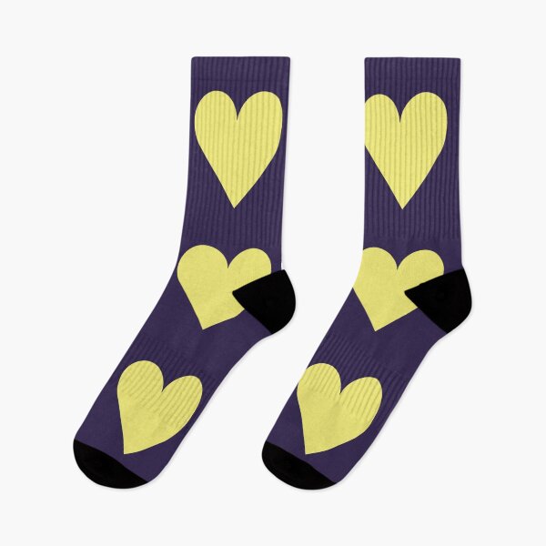 Item preview, Large YELLOW & NAVY BLUE LOVE HEARTS designed and sold by RachelMacht.